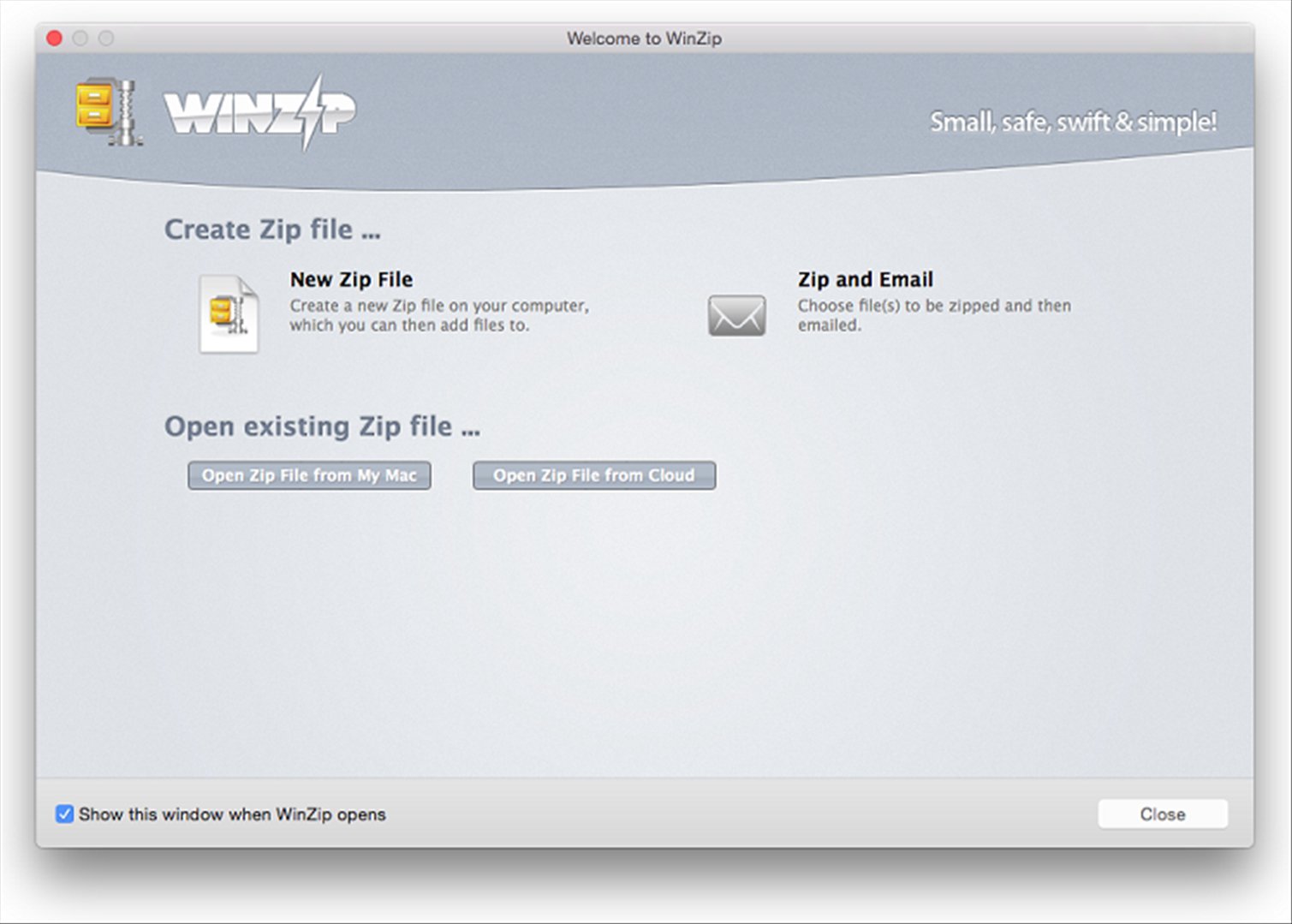 key winzip for mac